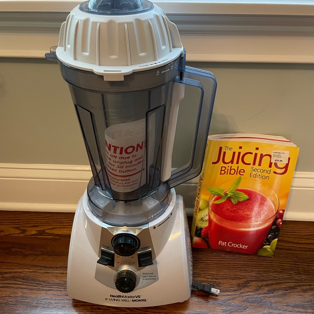 Living Well Montel HealthMaster VS Blender Processing